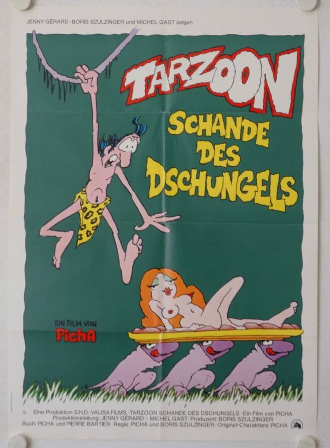 Tarzoon Schande des Dschungels originales deutsches Filmplakat